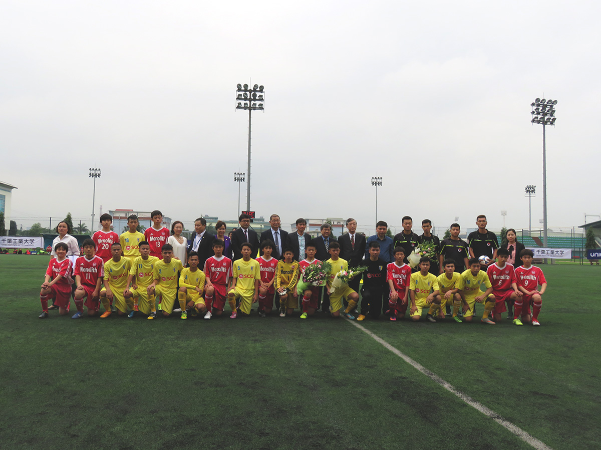 U-15ベトナム・日本 親善サッカー大会ユニカルカップに協賛しました
