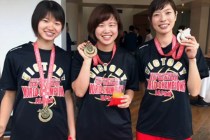 デフバレー女子日本代表チーム優勝祝賀会
